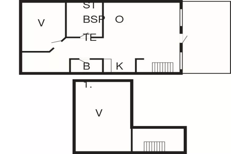 4 persoons vakantie huis in Brovst-By Traum-Plattegrond