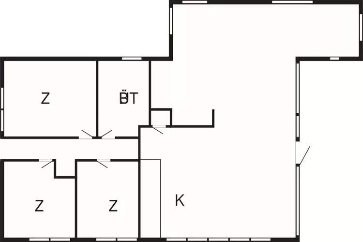 6 persoons vakantie huis in Ålbæk-By Traum-Plattegrond