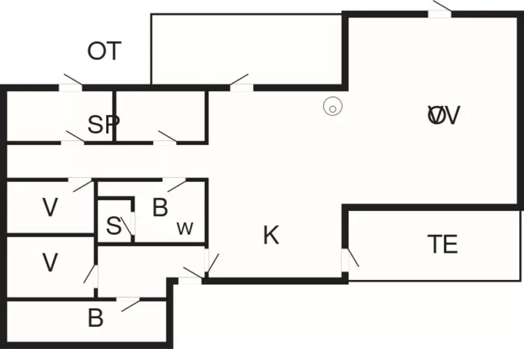 12 persoons vakantie huis in Løgstør-By Traum-Plattegrond