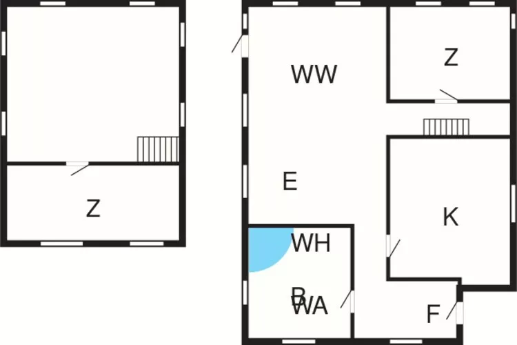 6 persoons vakantie huis in Humble-By Traum-Plattegrond
