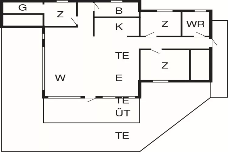 6 persoons vakantie huis in Nexø-By Traum-Plattegrond