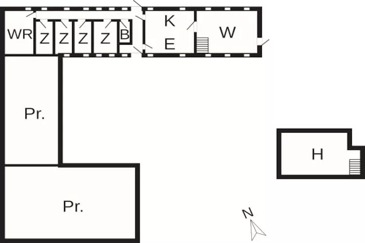 12 persoons vakantie huis in Thisted-By Traum-Plattegrond