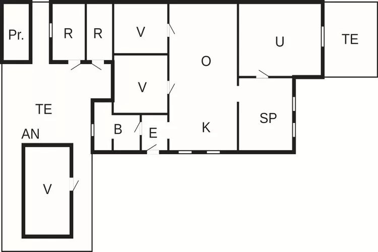 6 persoons vakantie huis in Sjølund-By Traum-Plattegrond