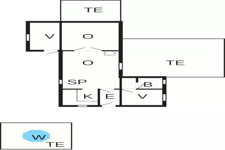4 persoons vakantie huis in Ebeltoft-By Traum-Plattegrond