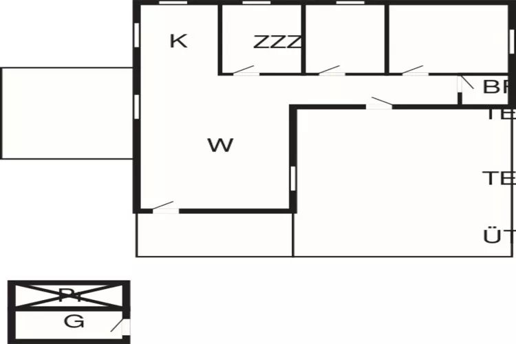 7 persoons vakantie huis in Knebel-By Traum-Plattegrond