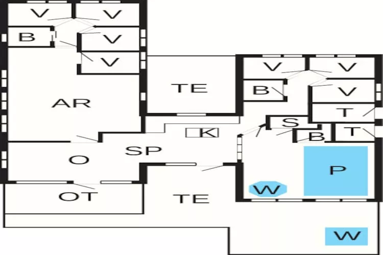 Luxe retraite voor 18 -- By Traum Ferienwohnungen-Plattegrond