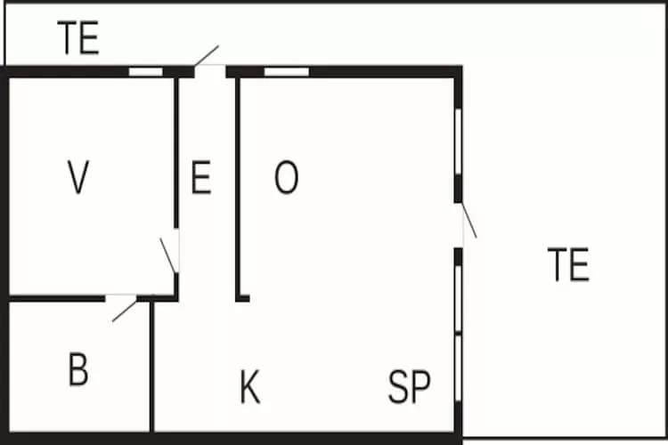 4 persoons vakantie huis in Allinge-By Traum-Plattegrond