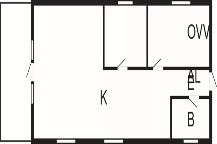 4 persoons vakantie huis in SÖLVESBORG-By Traum-Plattegrond