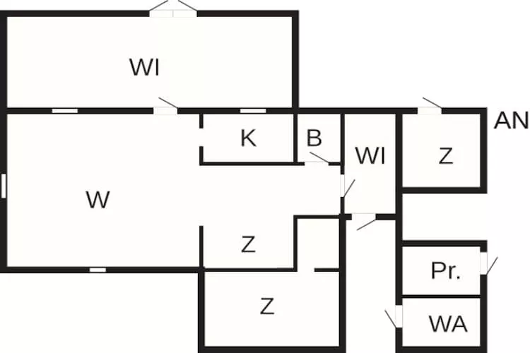 6 persoons vakantie huis in Löderup-By Traum-Plattegrond
