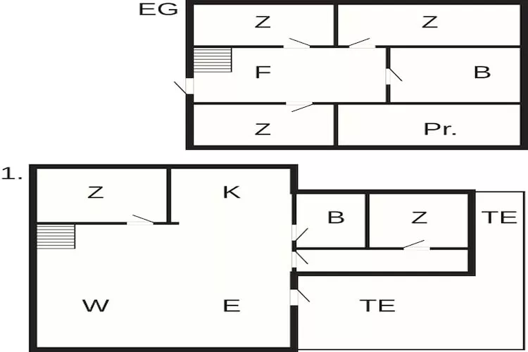 10 persoons vakantie huis in Stathelle-By Traum-Plattegrond