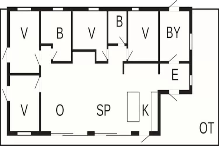 8 persoons vakantie huis in Læsø-By Traum-Plattegrond