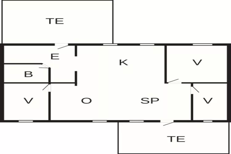 6 persoons vakantie huis in Hadsund-By Traum-Plattegrond