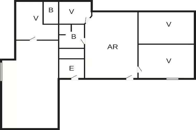 9 persoons vakantie huis in Glesborg-By Traum-Plattegrond