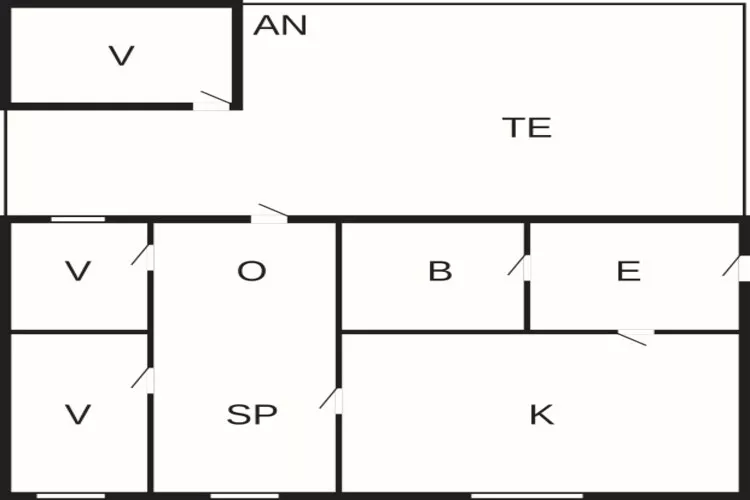 6 persoons vakantie huis in Otterup-By Traum-Plattegrond