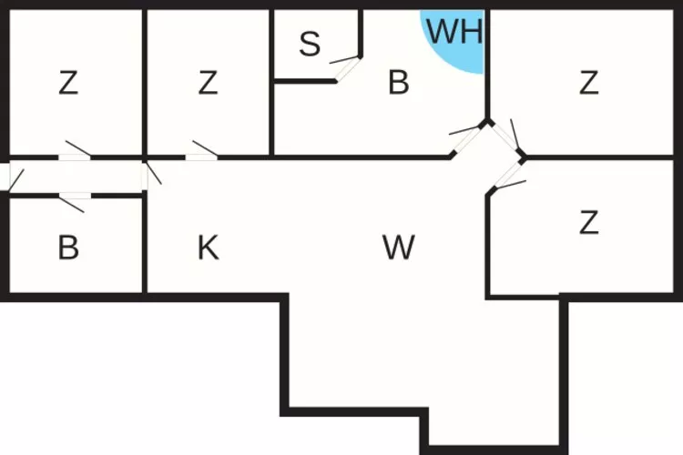 Luxe retraite bij Kramnitze -- By Traum Ferienwohnungen-Plattegrond