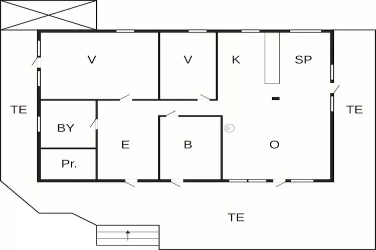 4 persoons vakantie huis in KNÄRED-By Traum-Plattegrond