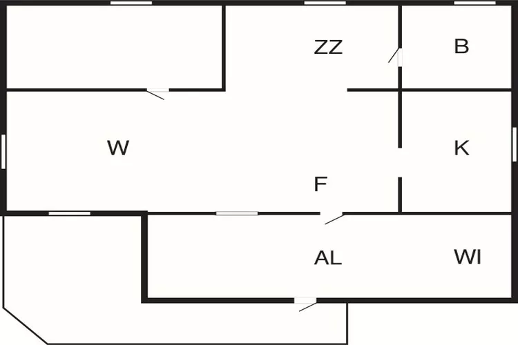 5 persoons vakantie huis in SÖLVESBORG-By Traum-Plattegrond