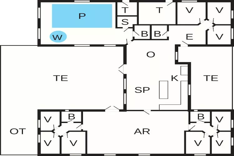 Luxe strand retraite -- By Traum Ferienwohnungen-Plattegrond