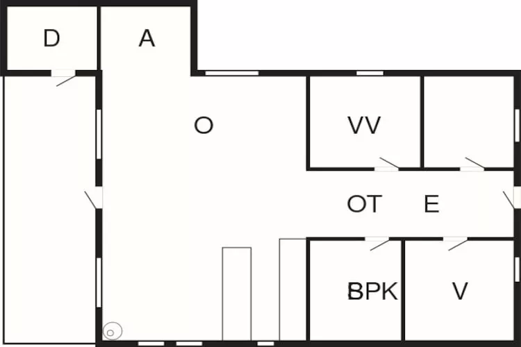8 persoons vakantie huis in Højslev-By Traum-Plattegrond