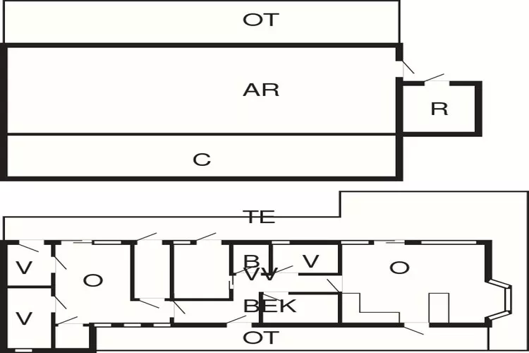 10 persoons vakantie huis in Ry-By Traum-Plattegrond