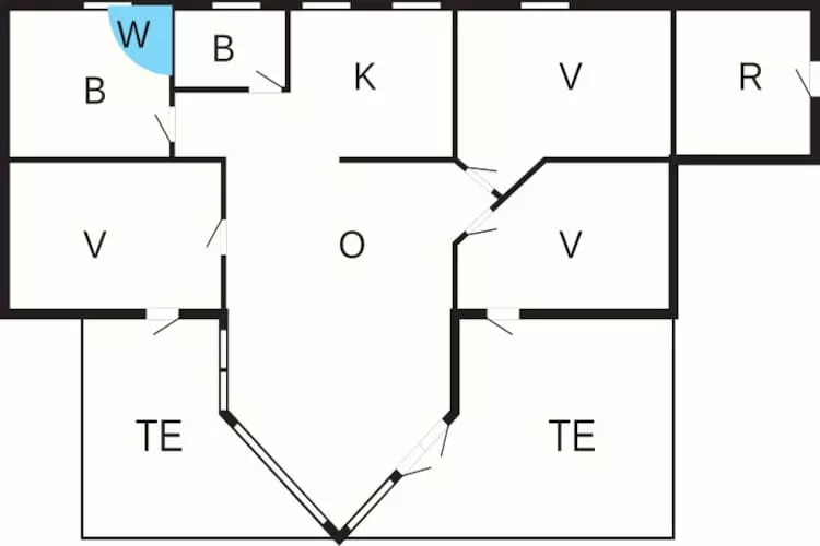 6 persoons vakantie huis in Ansager-By Traum-Plattegrond
