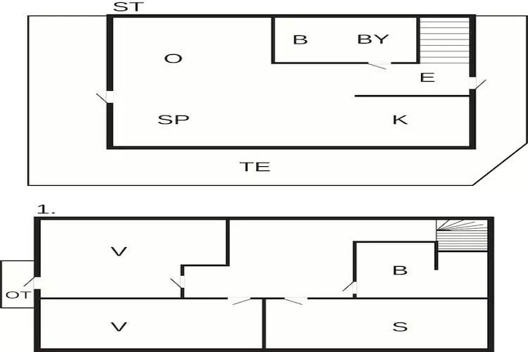 5 persoons vakantie huis in Rauland-By Traum-Plattegrond
