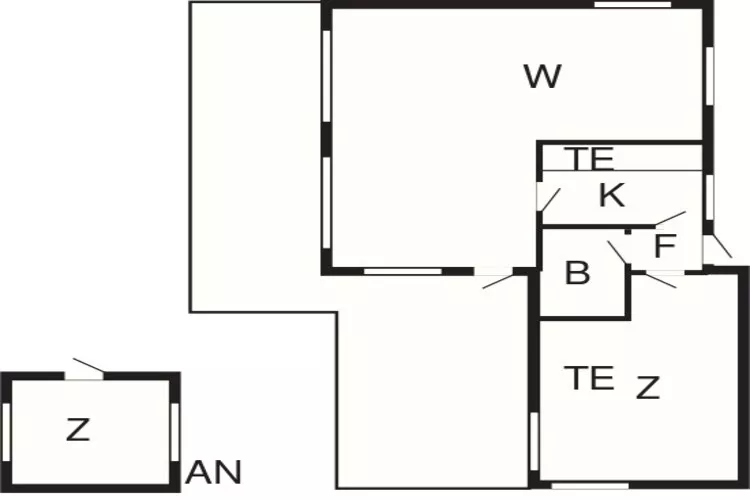 6 persoons vakantie huis in Nykøbing Sj-By Traum-Plattegrond