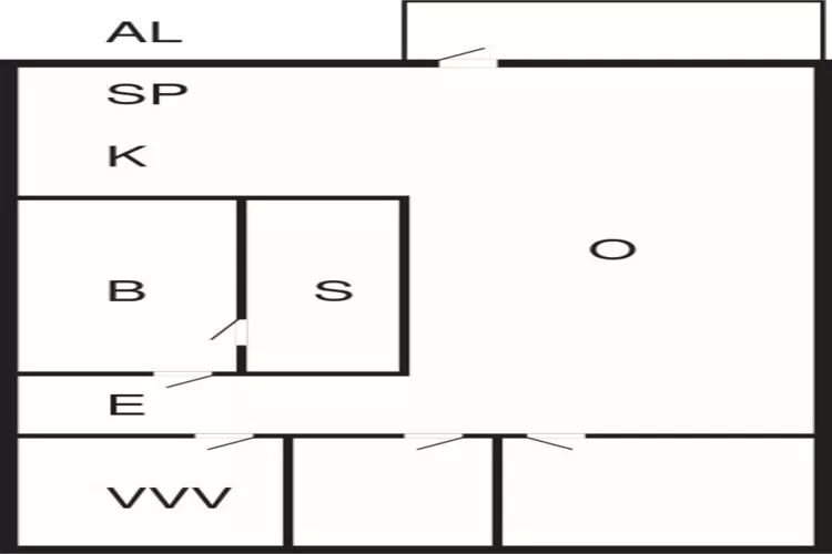 6 persoons vakantie huis in blentarp-By Traum-Plattegrond