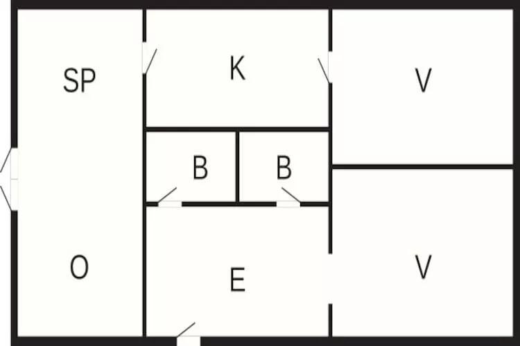 4 persoons vakantie huis in Rudkøbing-By Traum-Plattegrond