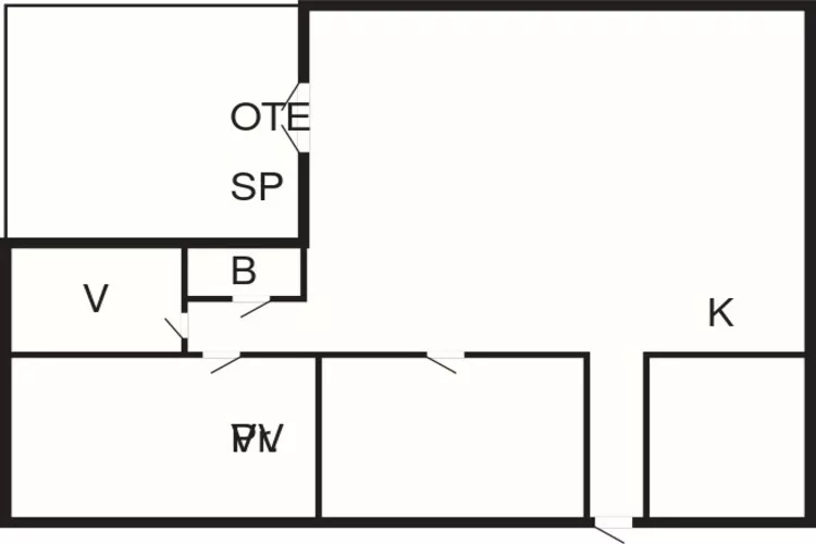 6 persoons vakantiehuis in Thisted-Plattegrond