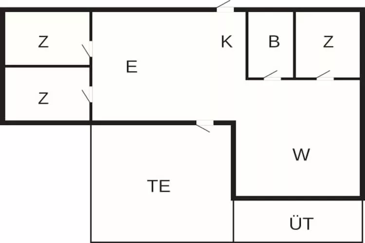 8 persoons vakantie huis in Rønde-By Traum-Plattegrond