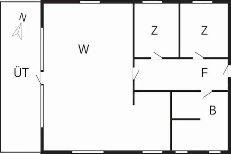 4 persoons vakantie huis in Hals-By Traum-Plattegrond