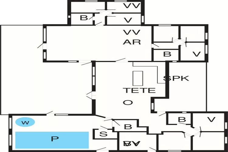 Luxe retraite met zwembad -- By Traum Ferienwohnungen-Plattegrond