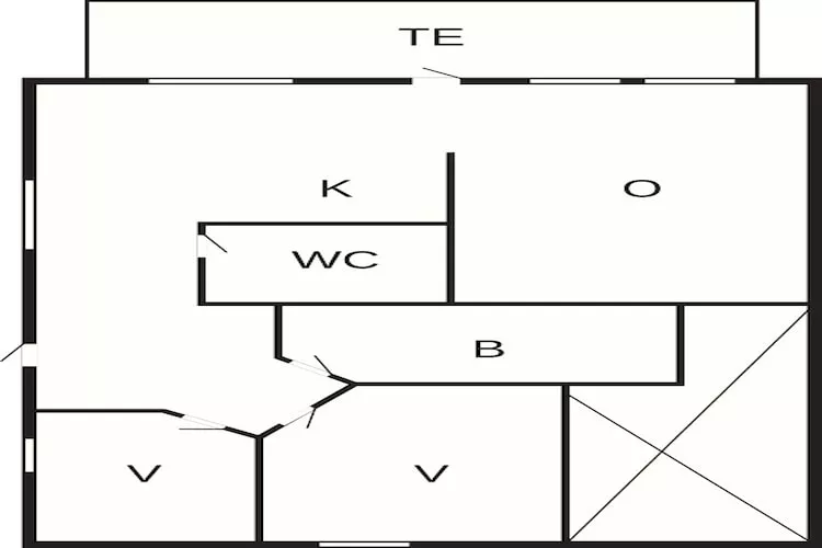 4 persoons vakantie huis in MÅLØY-By Traum-Plattegrond