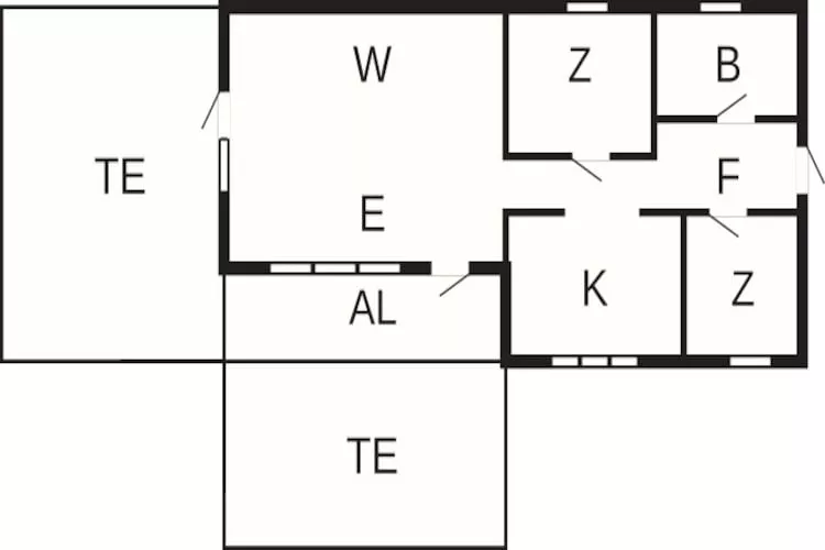 4 persoons vakantie huis in Åskloster-By Traum-Plattegrond