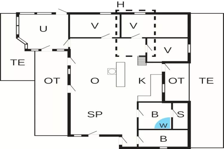10 persoons vakantie huis in Dannemare-By Traum-Plattegrond