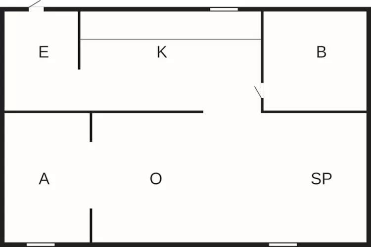 4 persoons vakantie huis in YSTAD-By Traum-Plattegrond