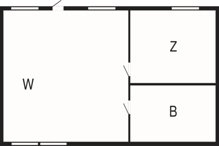 2 persoons vakantie huis in ROCKNEBY-By Traum-Plattegrond