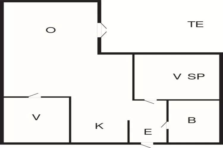 4 persoons vakantie huis in HÅCKSVIK-By Traum-Plattegrond