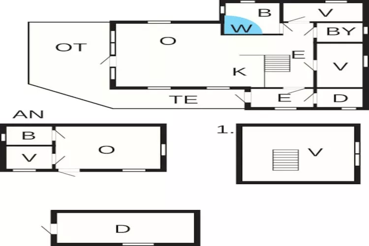 FJELLTUN 50020-Plattegrond