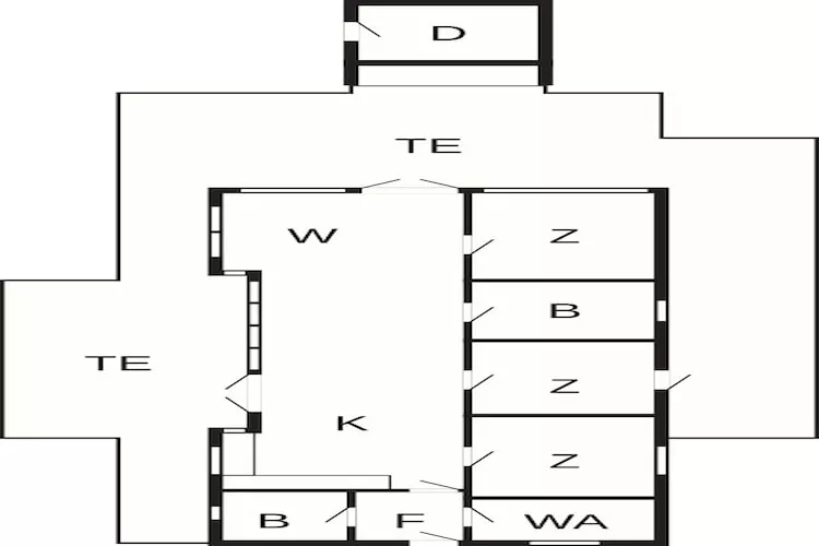8 persoons vakantie huis in Allinge-By Traum-Plattegrond
