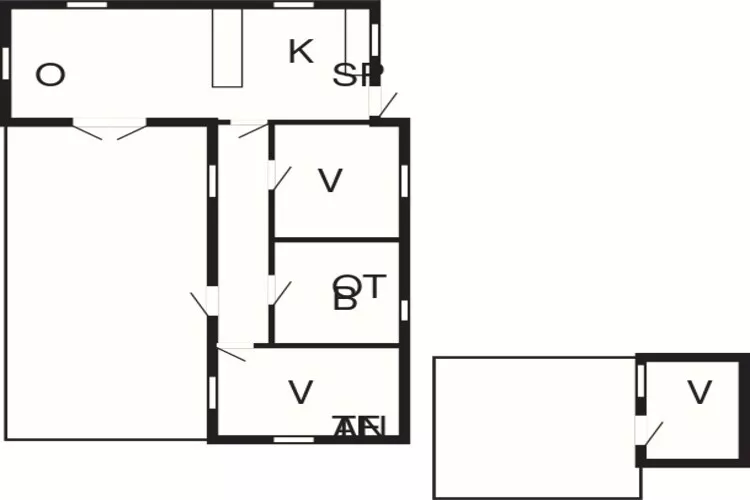 5 persoons vakantie huis in Græsted-By Traum-Plattegrond