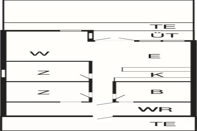 Afgelegen oase nabij zee -- By Traum Ferienwohnungen-Plattegrond