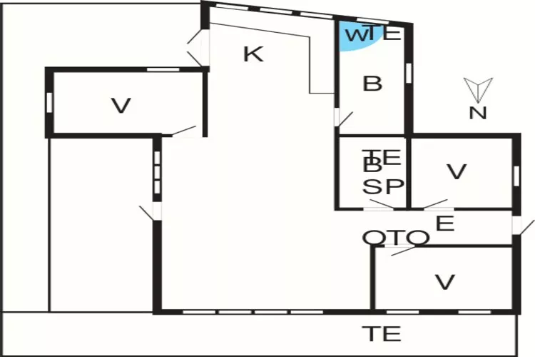 8 persoons vakantie huis in Ebeltoft-By Traum-Plattegrond
