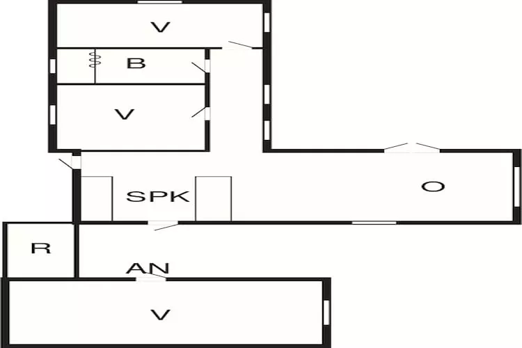 6 persoons vakantie huis in Gilleleje-By Traum-Plattegrond