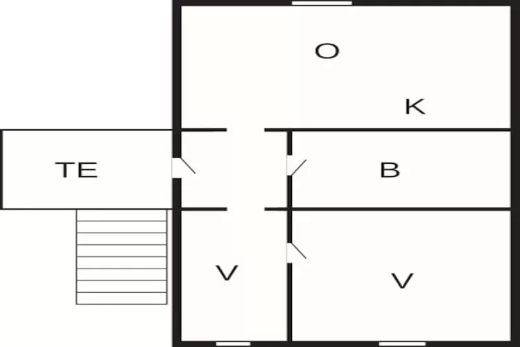 5 persoons vakantie huis in Rømø-By Traum-Plattegrond