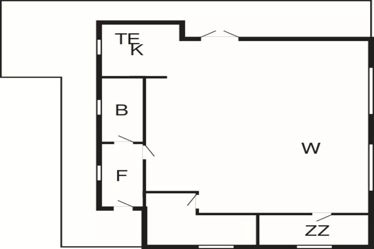 4 persoons vakantie huis in Martofte-By Traum-Plattegrond