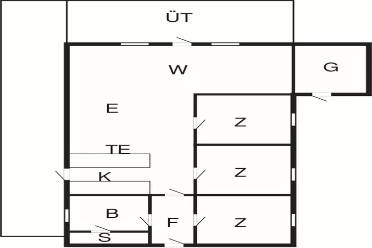 6 persoons vakantie huis in Ebeltoft-By Traum-Plattegrond