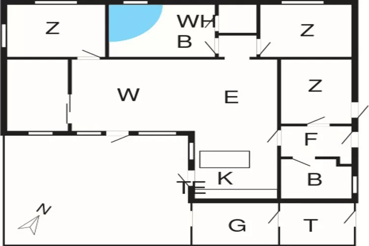 Exclusieve retraite met spa -- By Traum Ferienwohnungen-Plattegrond
