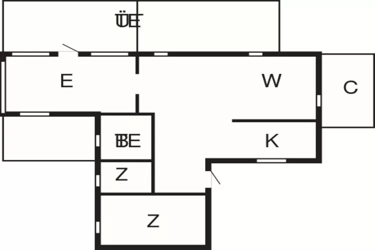 4 persoons vakantie huis in Haderslev-By Traum-Plattegrond